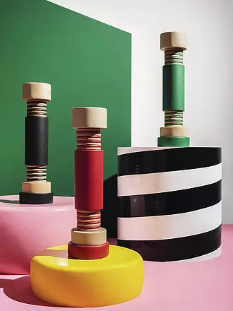 ALESSI | Macina sale/pepe 25cm Nero/Naturale | rot